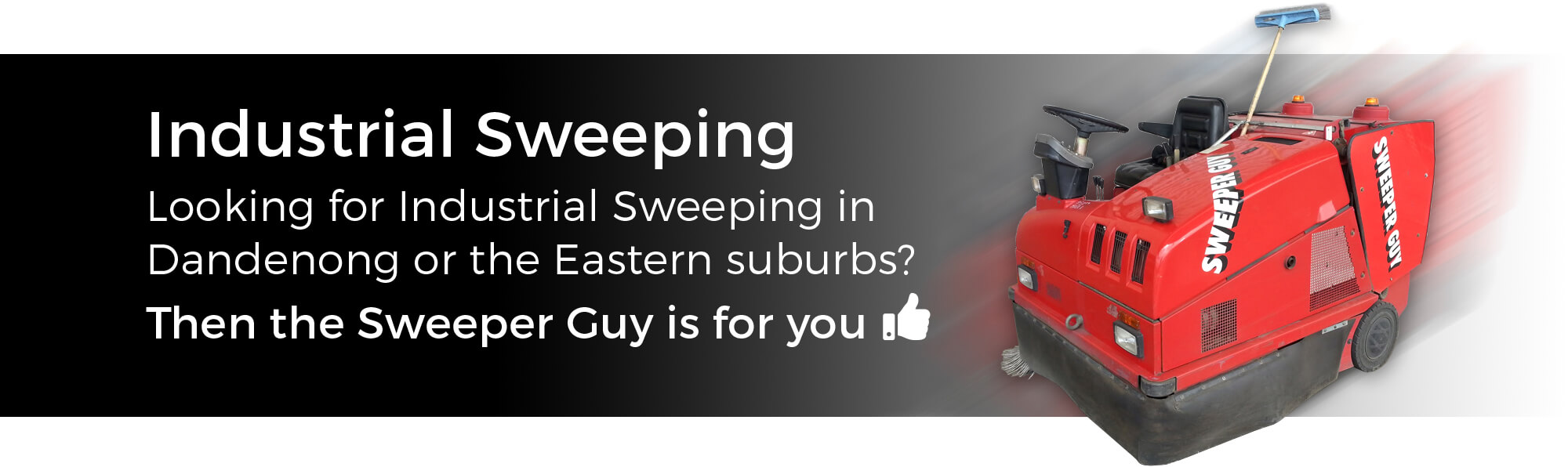 Industrial cleaning of warehouse floors